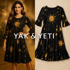 Yak & Yeti of Nepal, Meditation & Yoga Clothing, Soft w/Stretch, EUC, Size XL